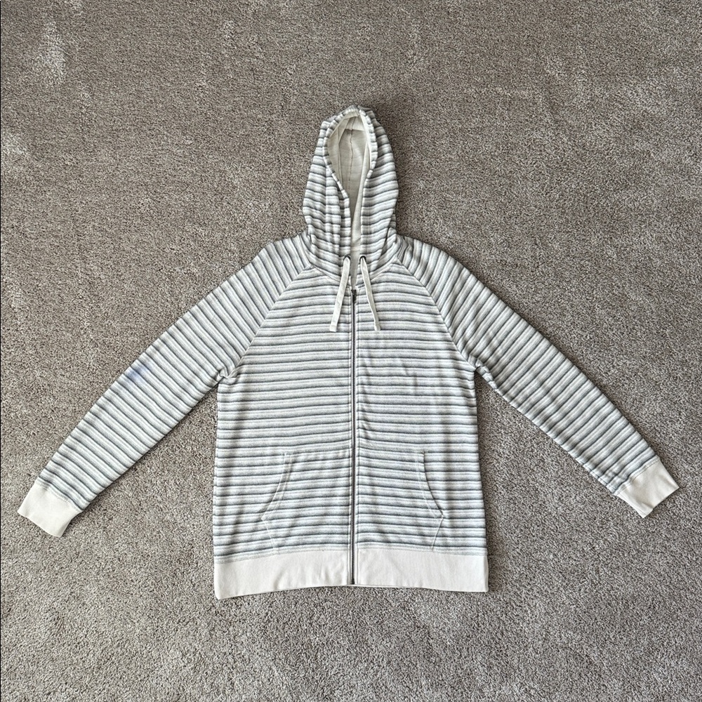 Goodfellow & Co Striped Hooded Full Zip Jacket